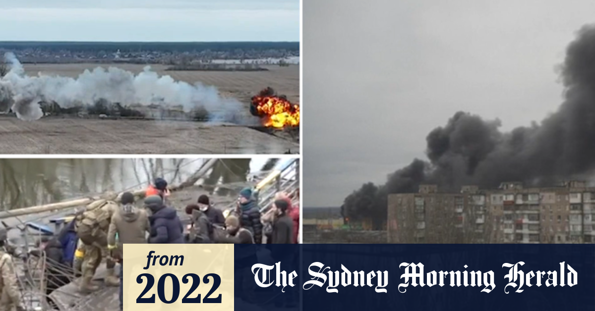 Video Ukraine accuses Russia of shelling safe zones